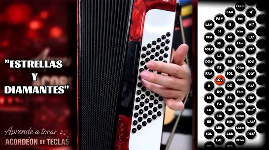 Estrellas y diamantes - CON BAJOS de Acordeon
